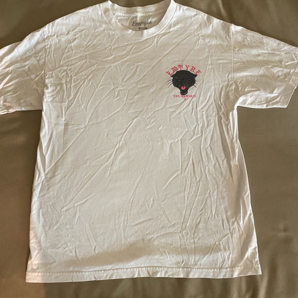 White short sleeve Empyre tee